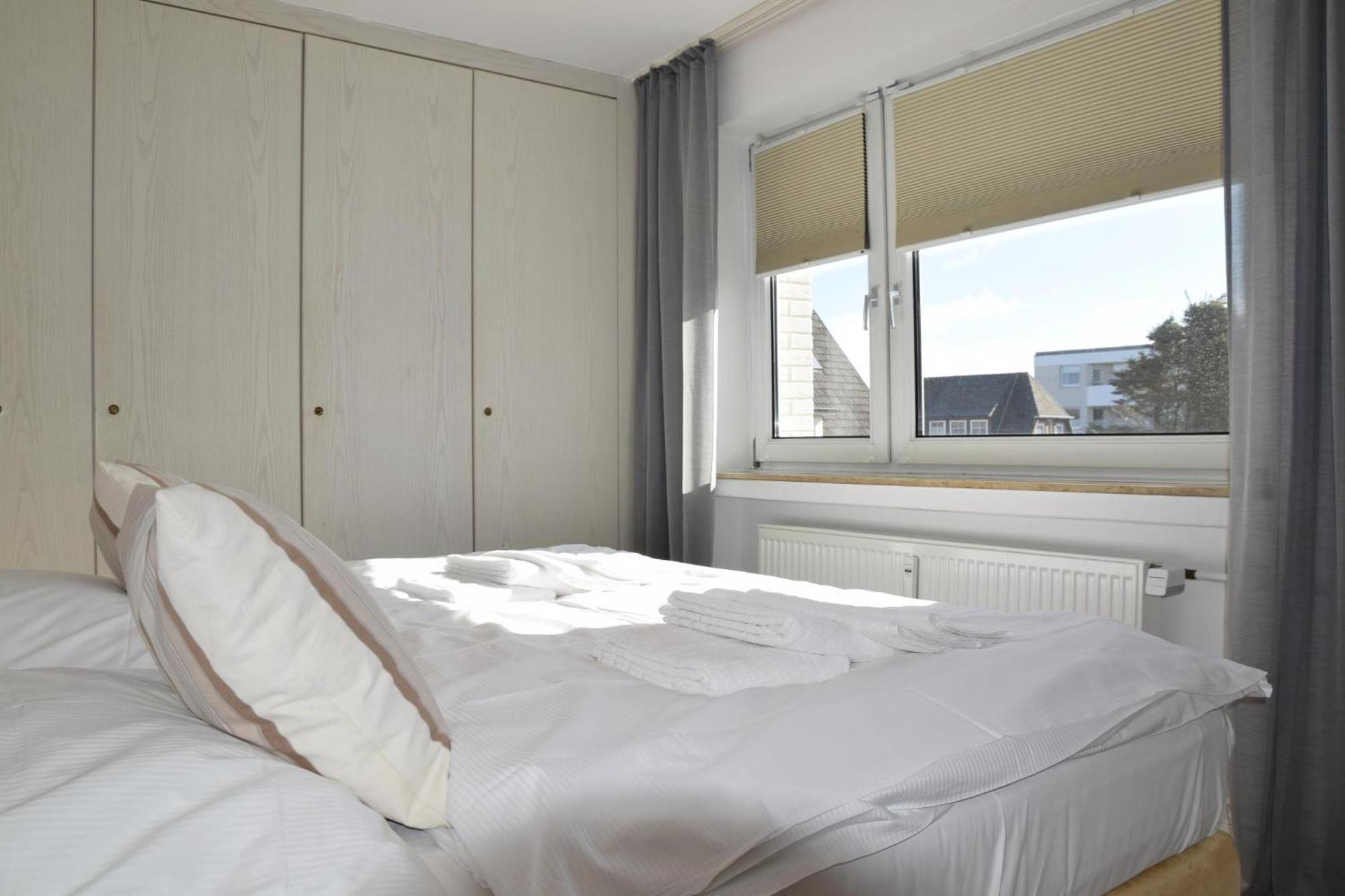 App Seebrise in Westerland mit Balkon am Strand inkl Parkplatz Exterior foto