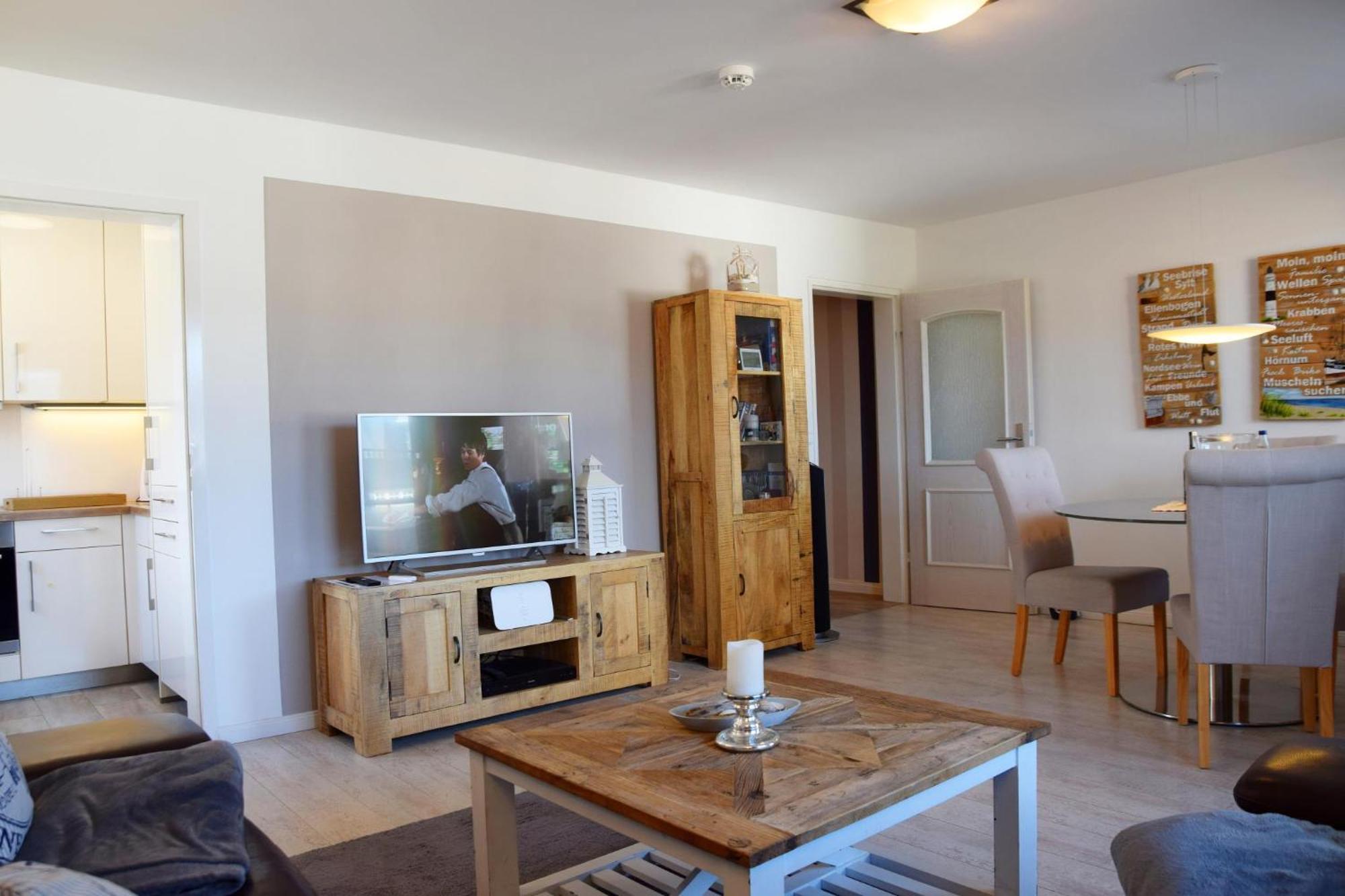 App Seebrise in Westerland mit Balkon am Strand inkl Parkplatz Exterior foto