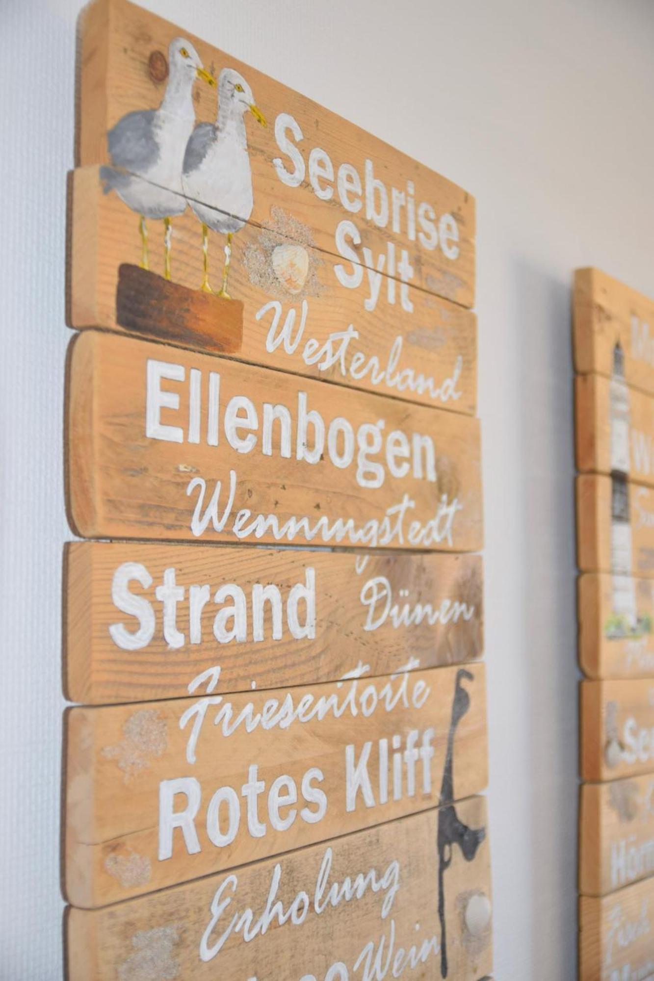 App Seebrise in Westerland mit Balkon am Strand inkl Parkplatz Exterior foto